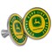 Open Road Brands John Deere Runs Like a Deere Acrylic Knobs Functional John Deere Knobs for Dresser or Cabinet Pack of 2