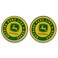 Open Road Brands John Deere Runs Like a Deere Acrylic Knobs Functional John Deere Knobs for Dresser or Cabinet Pack of 2
