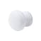 Pastlla 10Pcs Wood Drawer Knob Round Mushroom Shape Wooden Cabinet Knobs Pull Handle Decorative Cabinet Knobs for Cupboard Closet Bedroom Wardrobe White 079 20mm