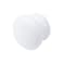 Pastlla 10Pcs Wood Drawer Knob Round Mushroom Shape Wooden Cabinet Knobs Pull Handle Decorative Cabinet Knobs for Cupboard Closet Bedroom Wardrobe White 134 34mm