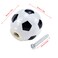 Pastlla 2pcs Soccer Ball Cabinet Knobs Cartoon Ceramic Knobs Drawer Knobs Home Decor Knob for Dresser Cupboard Wardrobe 35mm138in