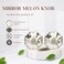 Perilla Home Set of 6 Crystal Knobs Decorative Glass Knobs for Room Kitchen Cabinet Hardware Cupboard Door Knobs Dresser Wardrobe and Drawer Pulls Clear