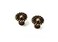 QCAA MiniDecorative Knob 34 for Jewelry Boxes Drawers Craft Porject Antique Copper 10 Pack Made in Taiwan