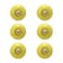 Rasiya Art Drawer Knobs Handmade Ceramic Dresser Pull Handle Kitchen Cabinets Countryside Farmhouse Boho Decor Furniture Hardware Yellow Crackle Pack of 4