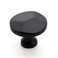 Ravinte 30 Pack Matte Black Round Cabinet Hardware KnobsSolid Zinc Alloy Single Hole Drawer Pulls Dresser Knobs for KitchenBathroom Furniture