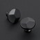 Ravinte 30 Pack Matte Black Round Cabinet Hardware KnobsSolid Zinc Alloy Single Hole Drawer Pulls Dresser Knobs for KitchenBathroom Furniture