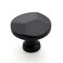 Ravinte 30 Pack Matte Black Round Cabinet Hardware KnobsSolid Zinc Alloy Single Hole Drawer Pulls Dresser Knobs for KitchenBathroom Furniture