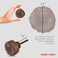 Hobby Lobby Rustic Edge Stump Wood Knob Premium Decorative Knobs for Cabinets and Drawers Novelty Furniture Knobs and Pulls for DIY Hardware Crafts Vanity Dresser Hardware for Home Decor Set of 2