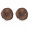 Hobby Lobby Rustic Edge Stump Wood Knob Premium Decorative Knobs for Cabinets and Drawers Novelty Furniture Knobs and Pulls for DIY Hardware Crafts Vanity Dresser Hardware for Home Decor Set of 2