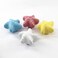 SeeRaphee Ceramic Cabinet Handles Dresser Knobs Drawer Pulls for Kids Room Door Handles Cupboard Knobs Lovely Starfish Shape 6 Pack White