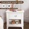 Semetall 6pcs Ceramic Cabinet Knobs with Cloud ShapeClouds Dresser Knobs Cute Cupboard Door Knobs with Screws for CabinetsDoors Dresser Kitchen and Cupboards