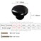 Sinyiol 15 Large Mushroom Shape Glossy Ceramic Cabinet Knobs 10Pcs Round Shape Cute Ceramic Drawer Knobs Kids Child Pulls Handles for Dressers Cupboard Wardrobe Dia 15inch Black Dia 15