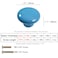 Sinyiol 15 Large Mushroom Shape Glossy Ceramic Cabinet Knobs 10Pcs Round Shape Cute Ceramic Drawer Knobs Kids Child Pulls Handles for Dressers Cupboard Wardrobe Dia 15inch Blue Dia 15