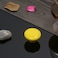 Sinyiol 15 Large Mushroom Shape Glossy Ceramic Cabinet Knobs 10Pcs Round Shape Cute Ceramic Drawer Knobs Kids Child Pulls Handles for Dressers Cupboard Wardrobe Dia 15inch Yellow Dia 15