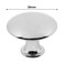 SWZHAI 8 Pcs Polished Chrome Cabinet Knobs Round Dresser Knob Kitchen Drawer Knobs Single Hole Cupboard Door Knob Dresser Drawer Pulls Handles Polished Chrome
