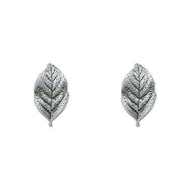 Tsnamay 2Pcs Cabinet Handle Leaf KnobsAntique Realistic Leaf Single Hole Cabinet Handle Hardware Drawer Single Hole Handle for Wardrobe Cupboard Closets CupboardRetro Silver