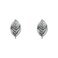 Tsnamay 2Pcs Cabinet Handle Leaf KnobsAntique Realistic Leaf Single Hole Cabinet Handle Hardware Drawer Single Hole Handle for Wardrobe Cupboard Closets CupboardRetro Silver
