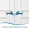 Uonlytech European Style Dolphin Ceramic Cabinet Handles 2 Pack 234X1X1 Inches Durable Drawer Pulls for Kitchen Bathroom Furniture Decor