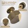 Urnew 2 Pack Antique Brass Kitchen Cabinet Knobs Vintage Solid Brass Dresser Drawer Pulls 11inch Diameter Furniture Handles for Cupboard Wardrobe VanityCloset