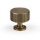 Urnew 2 Pack Antique Brass Kitchen Cabinet Knobs Vintage Solid Brass Dresser Drawer Pulls 11inch Diameter Furniture Handles for Cupboard Wardrobe VanityCloset