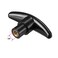 uxcell T Knob Drawer Cabinet Handle M8 Diameter Metal Insert Female Thread Black 2 Pcs