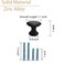 Vicycmc Single Hole zinc Alloy Solid Cabinet KnobsAntique Brass Cabinet Knobs for DrawerCupboard WardrobeDresser 6 Pack 833GTDAN