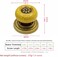 Wannianmu 10 Pack Retro Ceramic Knobs Vintage Dresser Leopard Kitchen Petal Cabinet Pulls Rustic Zinc Alloy Base Backplate Cupboard Wardrobe Drawer Door Handles Leopard Print Yellow