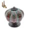 Wannianmu 10 Pack Vintage Ceramic Pumpkin Cabinet Knobs Kitchen Cabinet Drawers Dresser Cupboard Pull Handles Door Pulls with 5 Kinds of Screws Leopard Print Blue