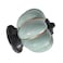 Wannianmu 10 Pack Vintage Ceramic Pumpkin Cabinet Knobs Kitchen Cabinet Drawers Dresser Cupboard Pull Handles Door Pulls with 5 Kinds of Screws Sky Blue