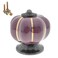 Wannianmu 10 Pack Vintage Ceramic Pumpkin Cabinet Knobs Kitchen Cabinet Drawers Dresser Cupboard Pull Handles Door Pulls with 5 Kinds of Screws Violet