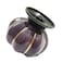 Wannianmu 10 Pack Vintage Ceramic Pumpkin Cabinet Knobs Kitchen Cabinet Drawers Dresser Cupboard Pull Handles Door Pulls with 5 Kinds of Screws Violet