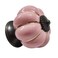 Wannianmu 5 Pack Vintage Ceramic Pumpkin Cabinet Knobs Kitchen Cabinet Drawers Dresser Cupboard Pull Handles Door Pulls with 5 Kinds of Screws Pink