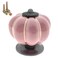 Wannianmu 5 Pack Vintage Ceramic Pumpkin Cabinet Knobs Kitchen Cabinet Drawers Dresser Cupboard Pull Handles Door Pulls with 5 Kinds of Screws Pink
