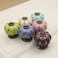 Wannianmu 5 Pack Vintage Ceramic Pumpkin Cabinet Knobs Kitchen Cabinet Drawers Dresser Cupboard Pull Handles Door Pulls with 5 Kinds of Screws Sky Blue