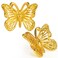 Xinally 10 Pcs Mini Gold Butterfly Cabinet KnobsZinc Alloy Butterfly Shape Drawer KnobsCabinet Hardwarefor Small Drawer Box