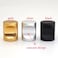 Xiufortion 12 Pcs Aluminum Alloy Cylindrical Drawer knobs Drawer Handles with concave Design Elements for cabinets wardrobes Drawers Toy Boxes Doors handicrafts DIYetc Gold 063