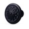 Xlroaafs 4 Pack Matte Black Round Cabinet Knobs125 Black Kitchen Knobs Handles for Cabinets and Drawers Black Matte Drawer Knobs