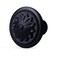 Xlroaafs 4 Pack Matte Black Round Cabinet Knobs125 Black Kitchen Knobs Handles for Cabinets and Drawers Black Matte Drawer Knobs