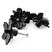 yyangz YYANGZ 6 Pcs Flower Kitchen Cabinet Knobs and Pulls Vintage Drawer Knobs Handles Drawer Pulls Single Hole Farmhouse Knobs for Dresser Drawers 128inch