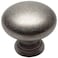 Cosmas 25 Pack 4950WN Weathered Nickel Cabinet Hardware Round Mushroom Knob 114 Diameter
