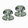 Mirart 1 Diam Bevelled Knobon a 2 Self Stick Round Acrylic Mirror Back 2 Pack