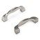 Hickory Hardware 1 Pack Solid Core Kitchen Cabinet Pulls Luxury Cabinet Handles Hardware for Doors Dresser Drawers 3 Inch Hole Center Satin Nickel Twist Collection