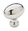 Amerock Cabinet Knob Polished Chrome 138 inch 35 mm Length Vaile 10 Pack Drawer Knob Cabinet Hardware
