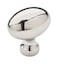 Amerock Cabinet Knob Polished Chrome 138 inch 35 mm Length Vaile 10 Pack Drawer Knob Cabinet Hardware