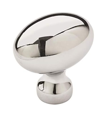 Amerock Cabinet Knob Polished Chrome 138 inch 35 mm Length Vaile 10 Pack Drawer Knob Cabinet Hardware