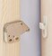 KAFENDA 4 Pack Automatic Spring Snap System Pushin Touch Lock Mini Tip Latch Cabinet Door Furniture Safety Lock