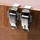 NRC&XRC 90 Degrees Spring hasp Toolbox Toggle latches LockStainless Steel 304 Toolbox Draw Compression Spring Toggle Latch Catch Clamp WScrews L Typewith Keyhole