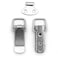 BERYLER Latch Stainless Steel Spring Loaded Toggle Latch Silver Catch Hasp Clamp Clip Lock with Stainless Steel Screws for Cabinet Wooden Case Box Chest8 Pack