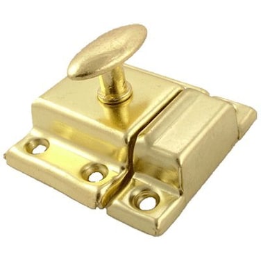 Pinnacle Woodcraft Cabinet Door Latch Latch with Catch for Cabinet Cupboard Other Furniture Brass Plated