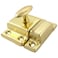 Pinnacle Woodcraft Cabinet Door Latch Latch with Catch for Cabinet Cupboard Other Furniture Brass Plated
